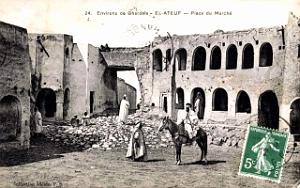 El-Atteuf - Place du Marche - 1912